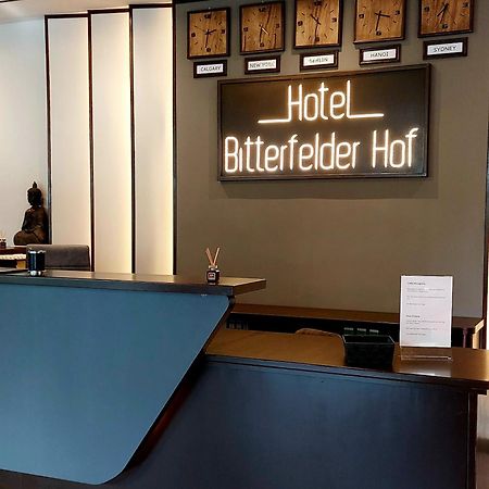 Hotel Bitterfelder Hof Exterior foto