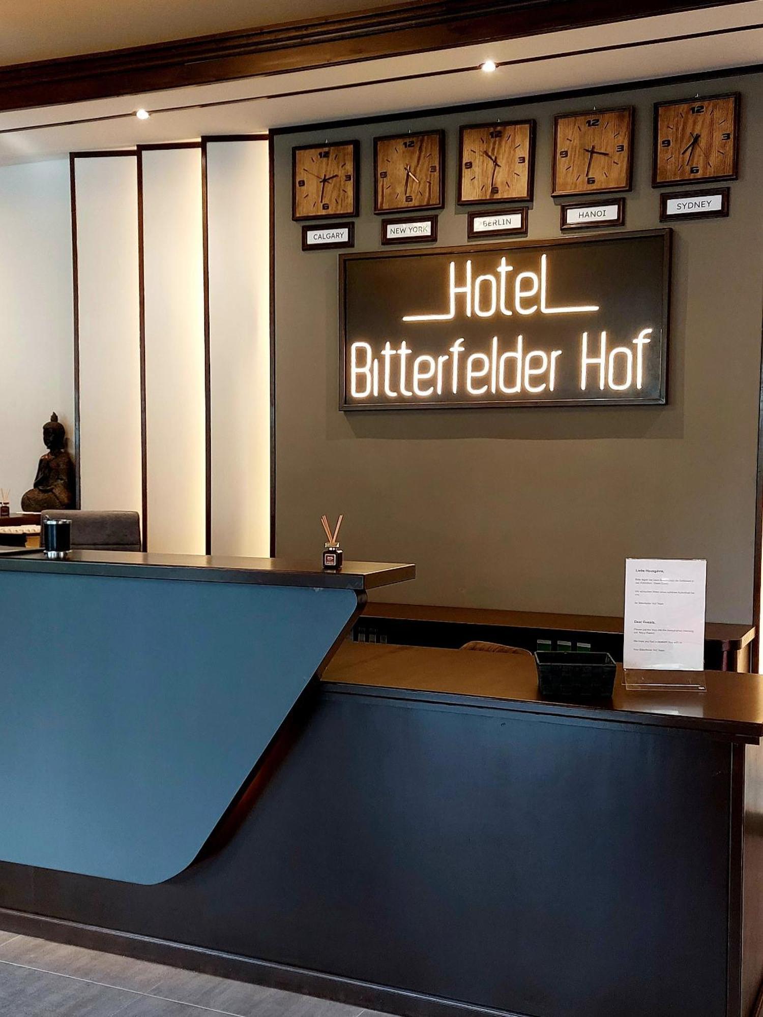 Hotel Bitterfelder Hof Exterior foto